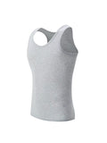 1/3 Pack Four Seasons Men'S Cotton Joker Vest Teenagers Simple Fit Sports Fitness T-Shirt Middle-Aged Casual Sleeveless Shirt