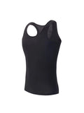 1/3 Pack Four Seasons Men'S Cotton Joker Vest Teenagers Simple Fit Sports Fitness T-Shirt Middle-Aged Casual Sleeveless Shirt